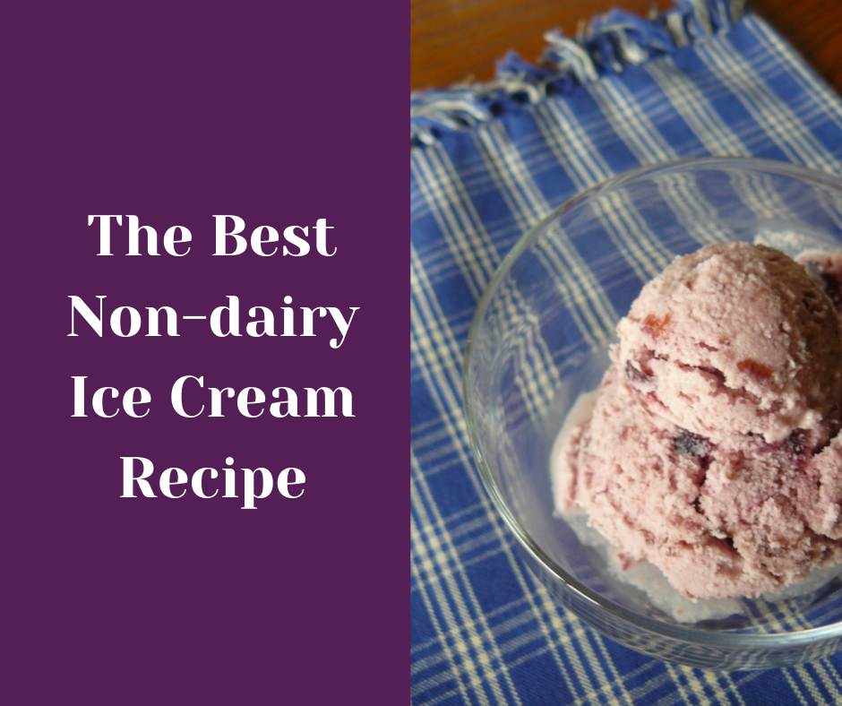 Non dairy ice cream recipe