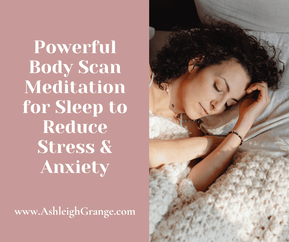 Powerful Body Scan Meditation for Sleep to Reduce Stress & Anxiety