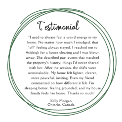 House clearing testimonial - Kelly M.