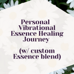 Personal Vibrational Essence Healing Journey (Package)
